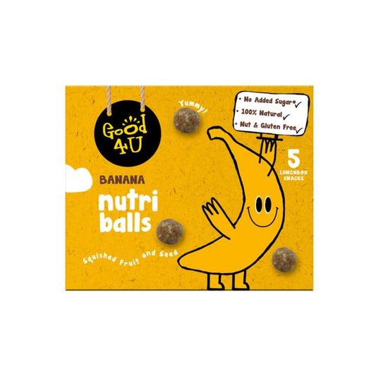 GOOD4U Nutri Balls BANANA MULTIPACK 5 x 20g