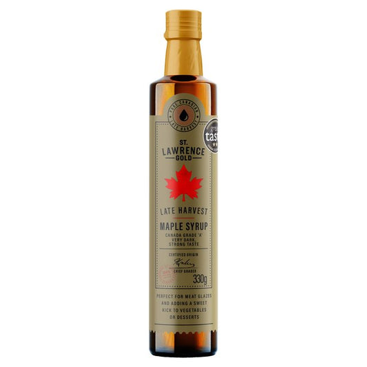 St. Lawrence Gold Late Harvest Grade A Maple Syrup 330g