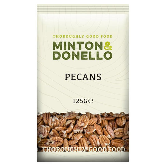 Mintons Good Food Pecan Nuts 125g