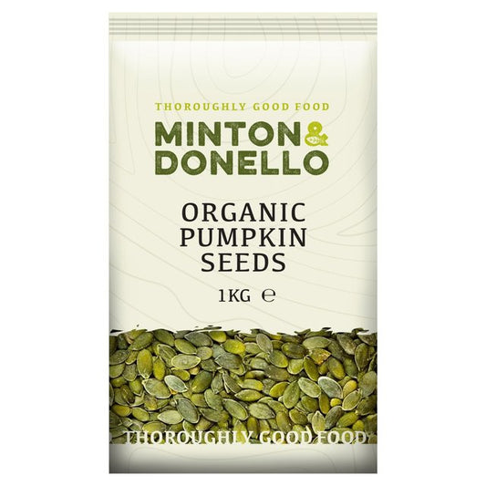 Mintons Good Food Organic Pumpkin Seeds 1kg