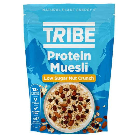 TRIBE Protein Muesli - Low Sugar Nut Crunch 400g