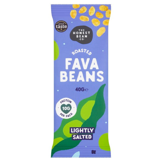 Honest Bean Co Roasted Fava Bean Lightly Salted 40g