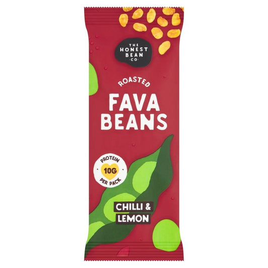 Honest Bean Co Roasted Fava Bean Chilli & Lemon 40g