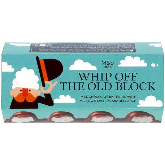 M&S Whip Off The Old Block Chocolate Bar 200g