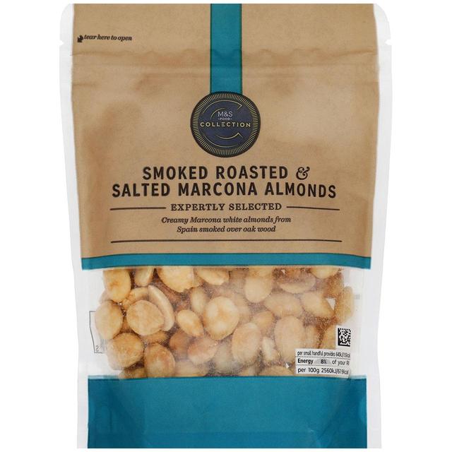 M&S Collection Smoked Roasted & Salted Marcona Almonds 150g M&S コレクション ...