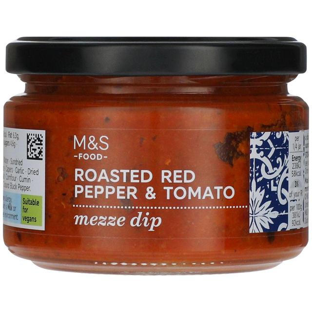 M&S Roasted Red Pepper & Tomato Mezze Dip 250g