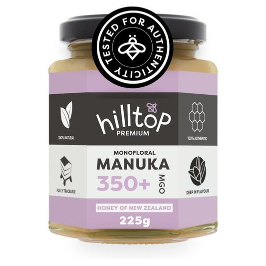 Hilltop Honey Manuka MGO350+ Honey 225g