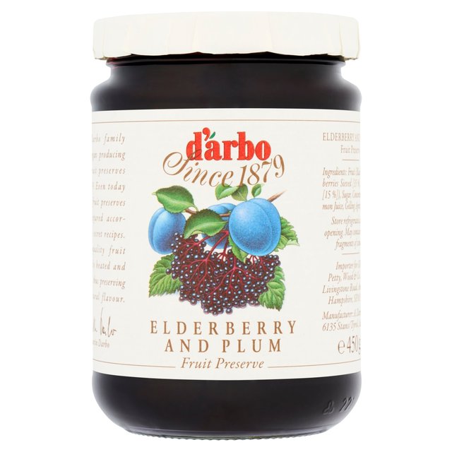 Darbo Elderberry & Plum Fruit Preserve 450g