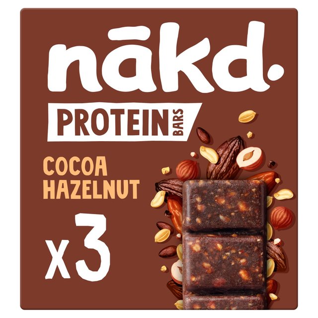 nakd. Protein Cocoa Hazelnut Multipack 3 x 45g