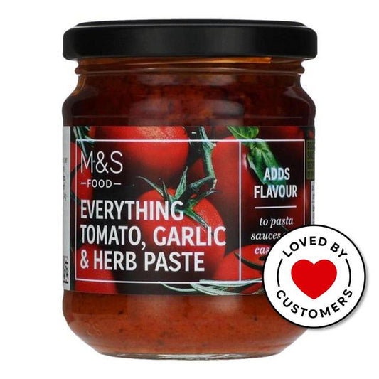 M&S Everything Tomato Garlic & Herb Paste 190g