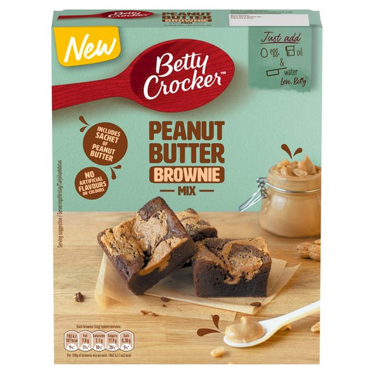 Betty Crocker Peanut Butter Brownie Mix 350g