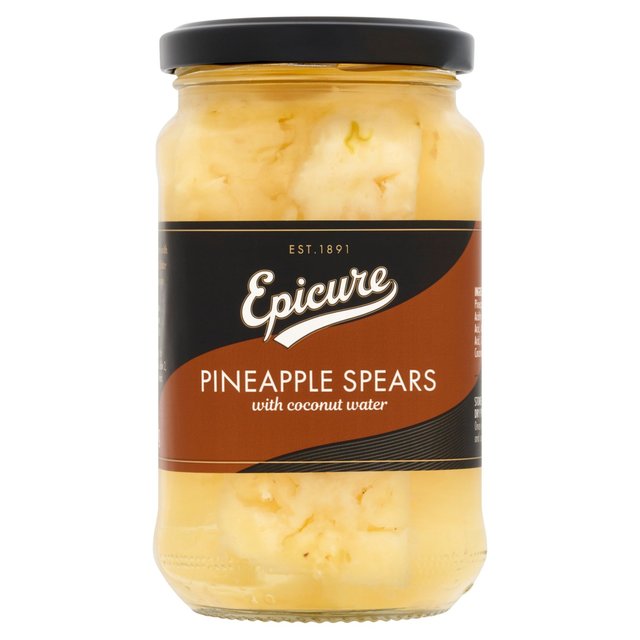 Epicure Pineapple Spears in Coconut Water 370g