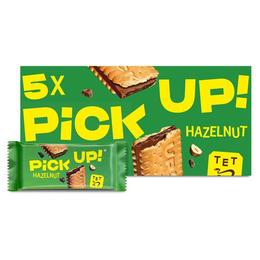 Bahlsen PiCK UP! Chocolate Hazelnut Biscuit Bars 5 x 28g