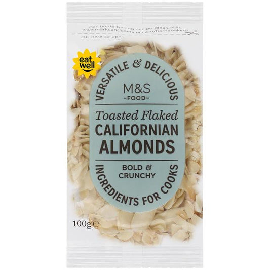 M&S Toasted Flaked Californian Almonds 100g