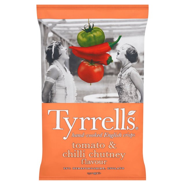 Tyrrells Tomato & Chilli Chutney Sharing Crisps 150g