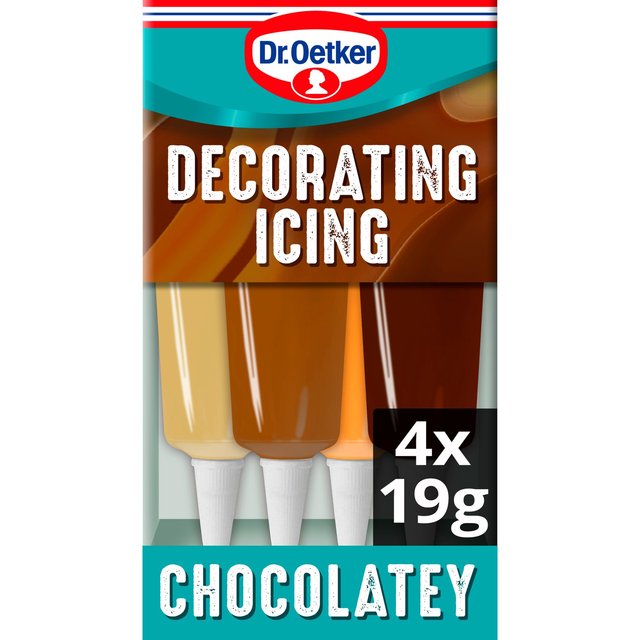 Dr. Oetker Chocolate Flavoured Decorating Writing Icing 76g