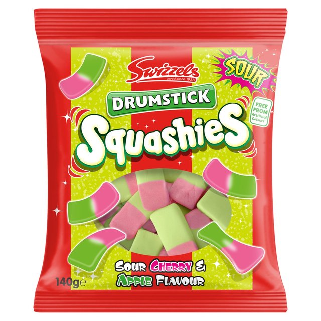 Swizzels Squashies Sour Cherry & Apple 140g