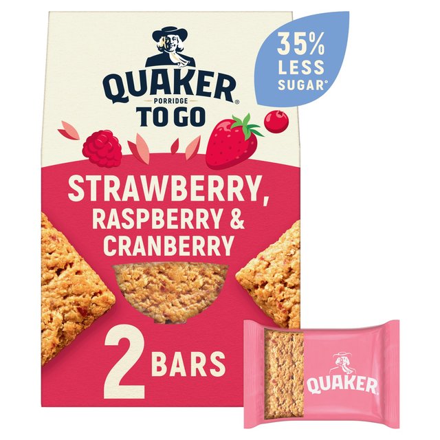 Quaker Porridge to Go Mixed Berries 2 per pack