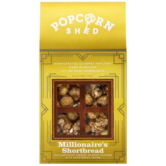 Popcorn Shed Millionaire's Shortbread Gourmet Popcorn 80g