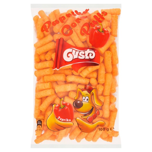 Gusto Puffcorn Paprika 100g