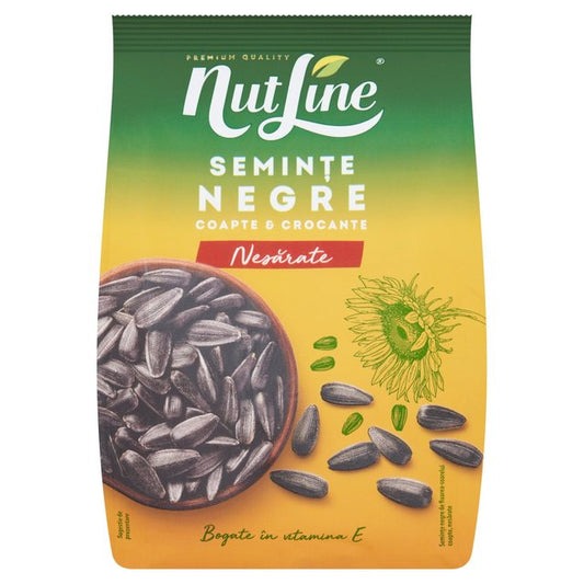 NutLine Black Sunflower Seeds, Unsalted 300g