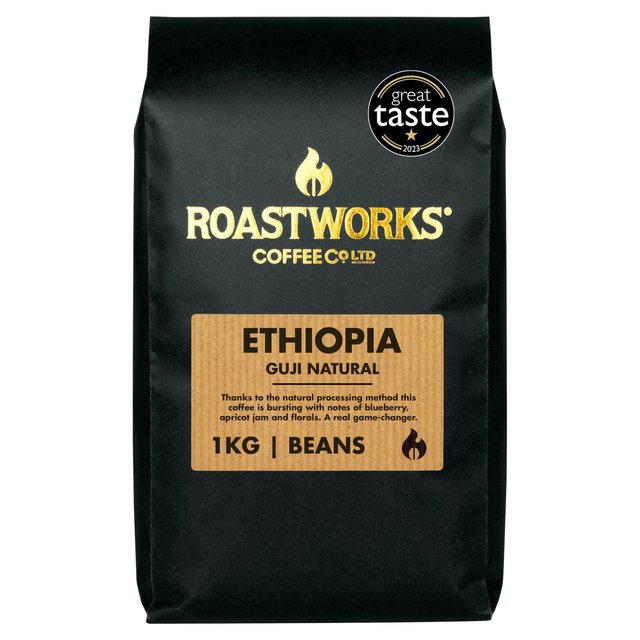 Roastworks Ethiopia Whole Bean Coffee 1kg