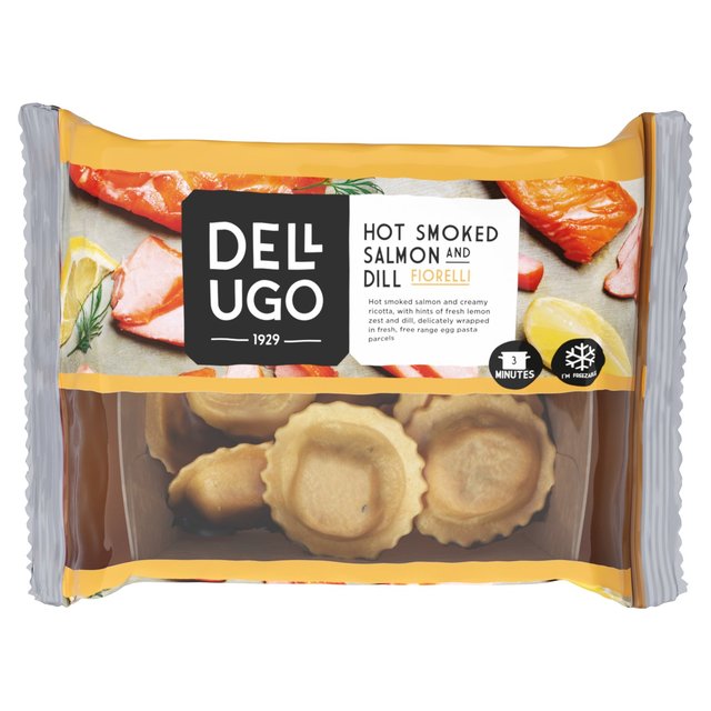 Dell'Ugo Hot Smoked Salmon Fiorelli 250g