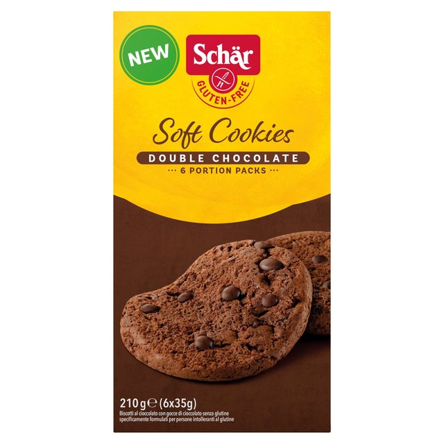 Schar Soft Cookies Double Chocolate 210g