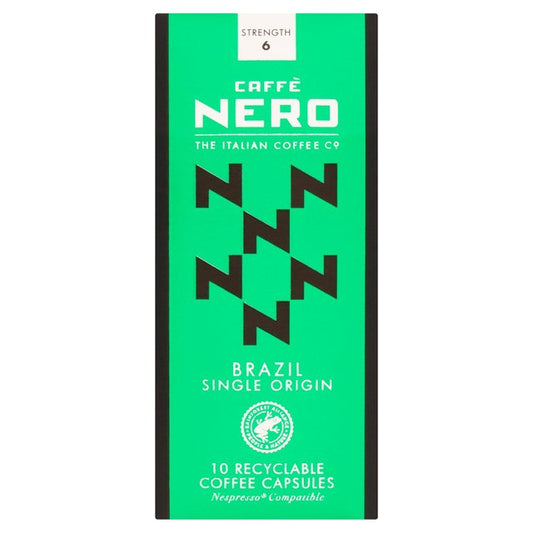 Caffe Nero Brazilian Coffee Capsules 12 per pack