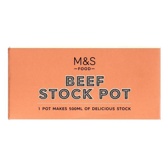 M&S Beef Stock Pot 4 x 24g