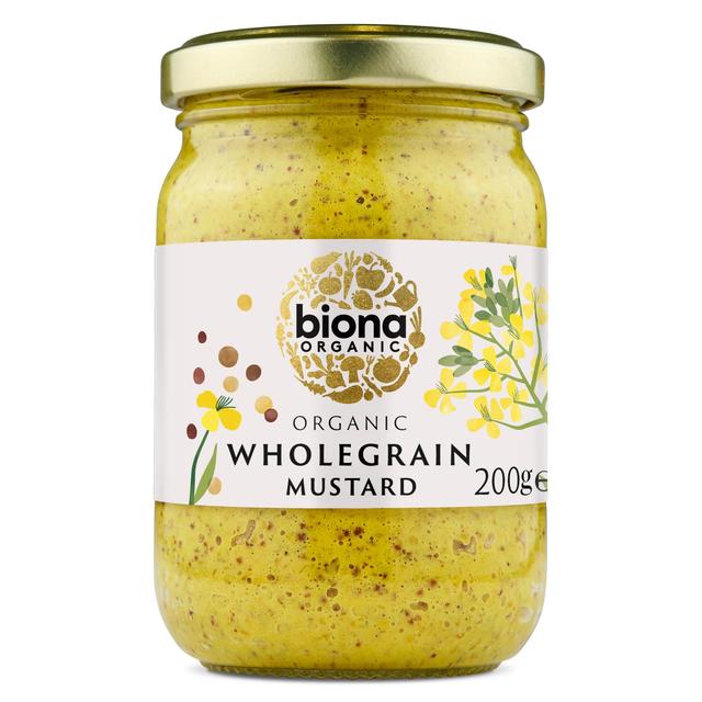 Biona Organic Wholegrain Mustard 200g