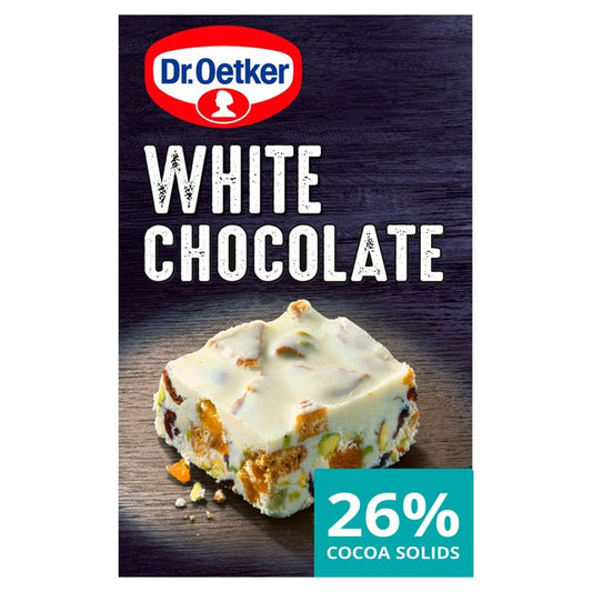 Dr. Oetker White Cooking Chocolate Bar 100g