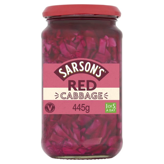 Sarson's Sweet & Mild Red Cabbage 445g