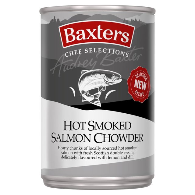 Baxters Luxury Hot Smoked Salmon Chowder 400g バクスターズ ラグジュアリー ホットスモークサー ...
