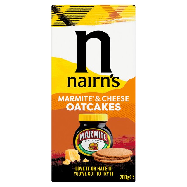 Nairn's Cheese & Marmite Oatcakes 200g