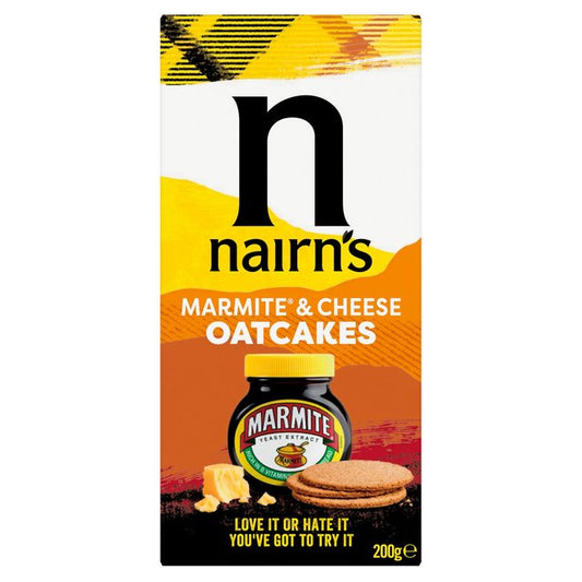 Nairn's Cheese & Marmite Oatcakes 200g