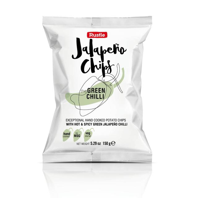 Rustle Green Jalapeno Chilli Crisps 150g