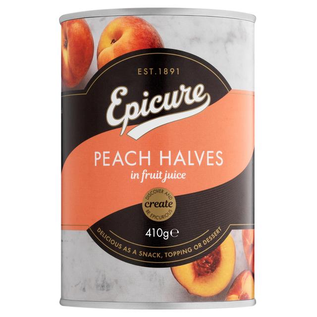 Epicure Peach Halves in Fruit Juice 410g