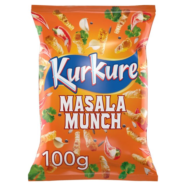 Kurkure Masala Munch Sharing Snacks Crisps 100g