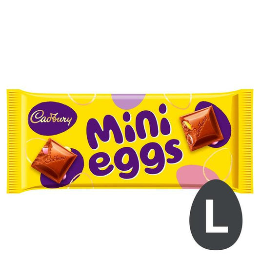 Cadbury Mini Eggs Milk Chocolate Large Bar 360g