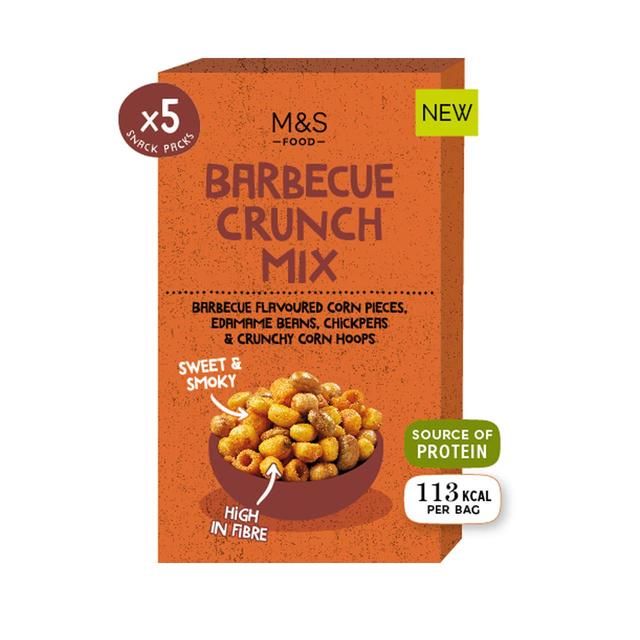 M&S Barbecue Crunch Mix 5 x 25g