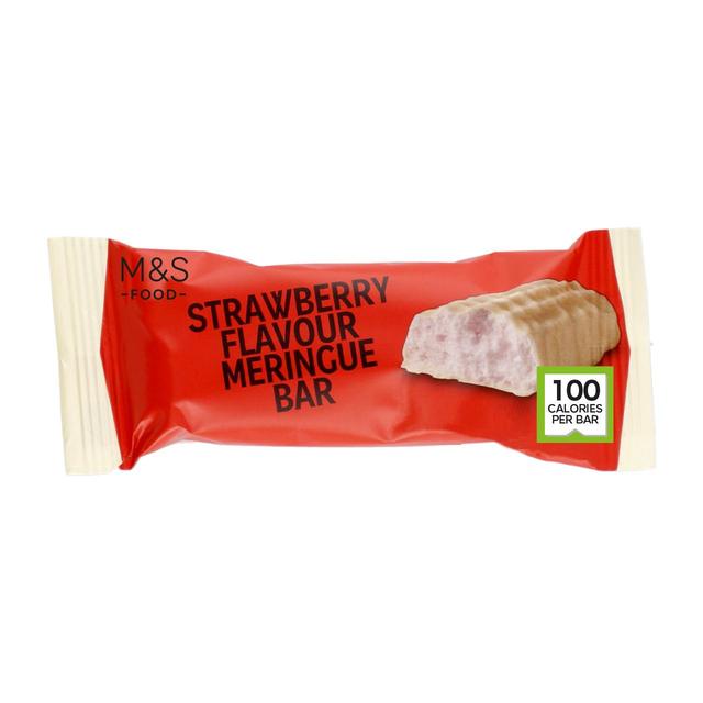 M&S Strawberry Flavour Meringue Bar 20g