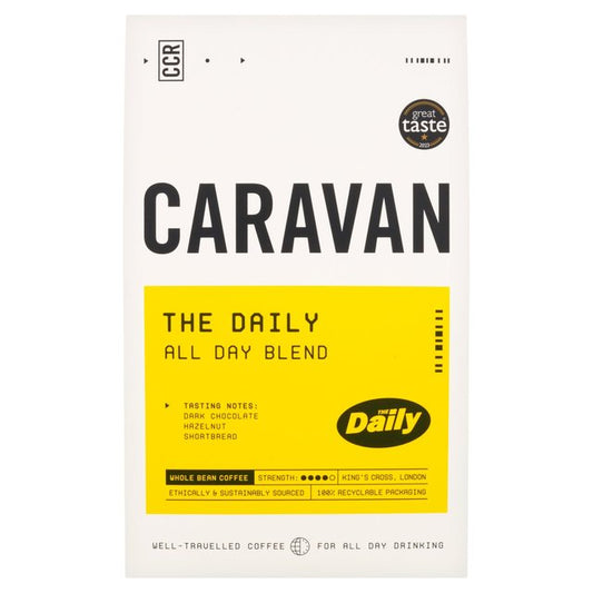 CARAVAN Daily Blend Whole Bean Coffee 200g