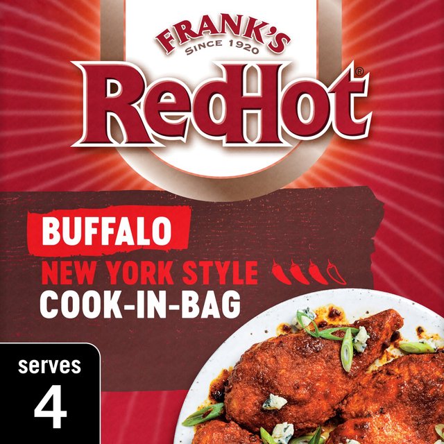 Frank's RedHot Buffalo New York Style Cook-In-Bag 25G 25g