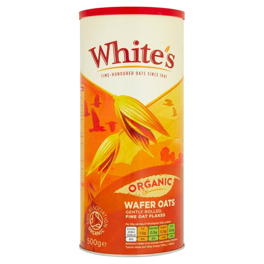 White's Organic Wafer Oats Caddy 500g