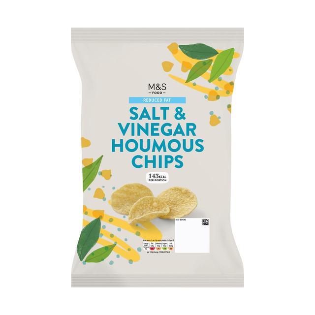 M&S Salt & Vinegar Houmous Chips 110g