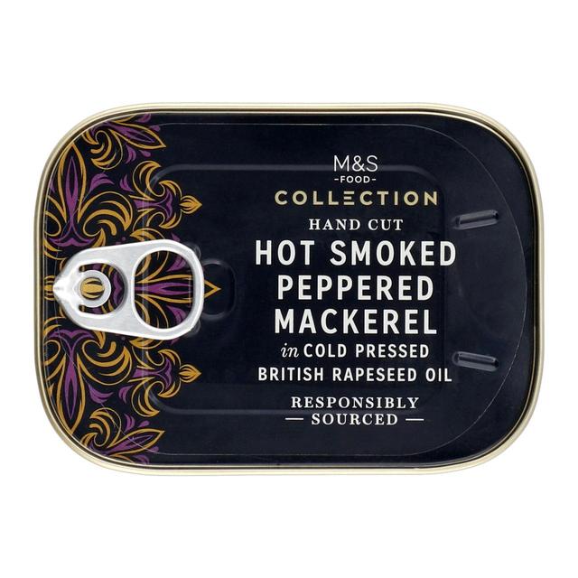 M&S Collection Hot Smoked Peppered Mackerel 110g