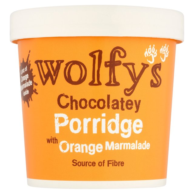 Wolfy's Chocolatey Porridge with Orange Marmalade 93g