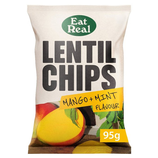 Eat Real Lentil Chips Mango & Mint Sharing 95g