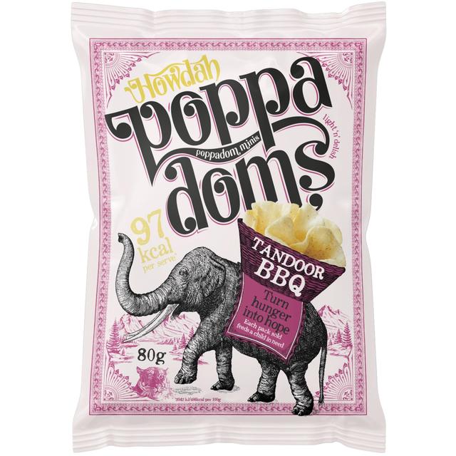 Howdah Poppadoms Tandoor BBQ 82.5g